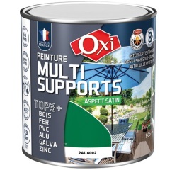 Peinture Satin Multi-supports 0.5 L Top 3+ - Vert Jardin