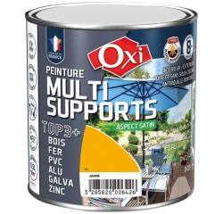 Peinture Satin Multi-supports 0.5 L Top 3+ - Jaune