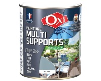 Peinture Satin Multi-supports 2.5 L Top 3+ - Gris Foncé