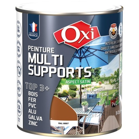 Peinture satin - TOP 3+ - multi-supports - intérieur et extérieur - 2.5 L -