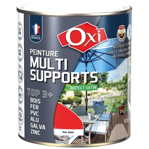 Peinture satin - TOP 3+ - multi-supports - intérieur et extérieur - 2.5 L -