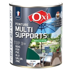 Peinture Satin Multi-supports 2.5 L Top 3+ - Vert Mousse