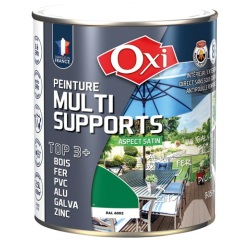 Peinture Satin Multi-supports 2.5 L Top 3+ - Vert Jardin