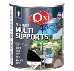 Peinture Satin Multi-supports 2.5 L Top 3+ - Noir