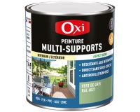 Peinture Satin Multi-supports 0.5 L Top 3+ - Vert de Gris