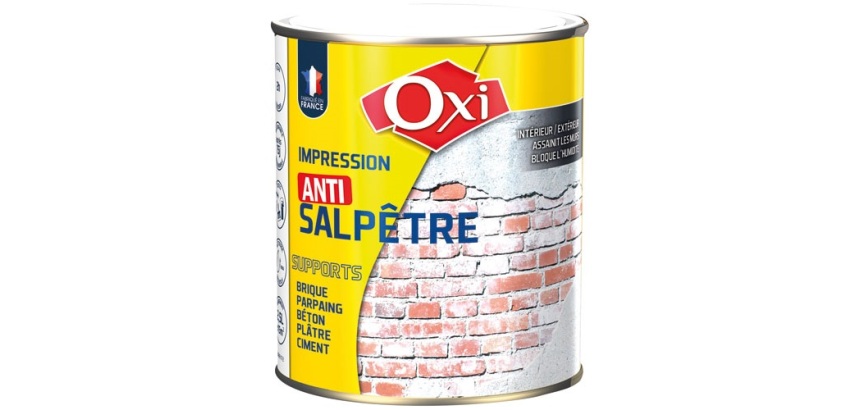Traitement anti-salpêtre murs humides  2.5 L incolore