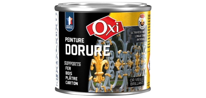 Peinture - les effets métal - Dorure - 60 mL - viel or