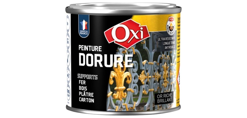 Peinture - les effets métal - Dorure - 60 mL - or riche