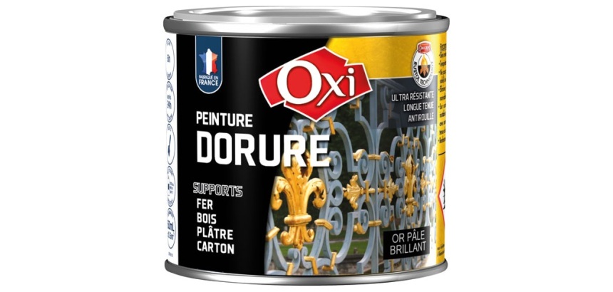 Peinture - les effets métal - Dorure - 60 mL - or pâle