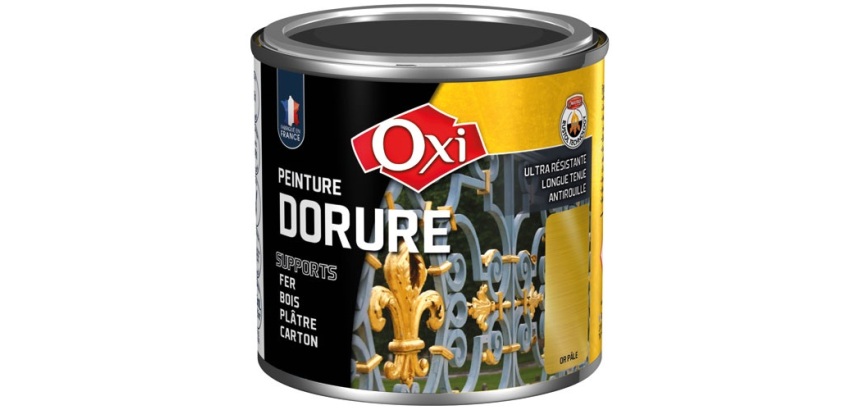 Peinture - les effets métal - Dorure - 125 mL - or pâle