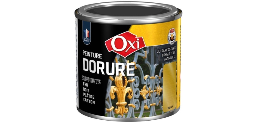 Peinture - les effets métal - Dorure - 125 mL - viel or