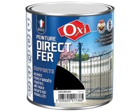 Peinture 0,5 L Brillante Direct Fer - Noir RAL 9005