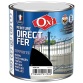 Peinture fer mat - direct fer - intérieur - extérieur - 500 mL - noir RAL90