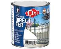 Peinture 0,5 L Brillante Direct Fer - Blanc RAL 9010