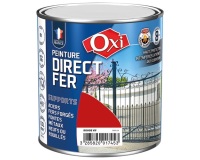 Peinture 0,5 L Brillante Direct Fer - Rouge Vif RAL3020