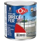 Peinture fer brillante - direct fer - intérieur - extérieur - 500 mL - roug