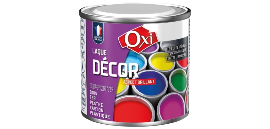 Laque décor 60 ml Aspect Brillant - Blanc