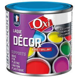 Laque décor aspect brillant - 60 mL - bleu breton