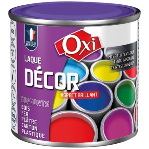 Laque décor aspect brillant - 60 mL - pourpre