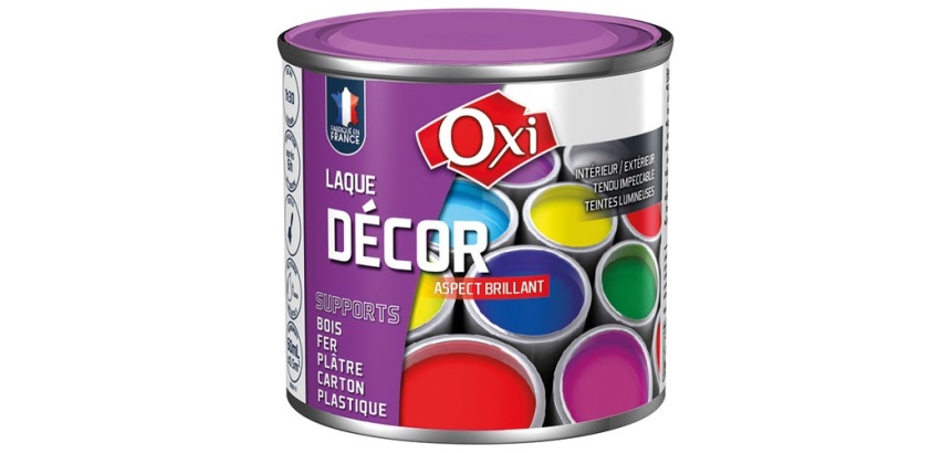 Laque décor 60 ml Aspect Brillant - Fuschia