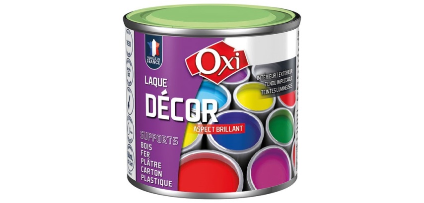Laque décor 60 ml Aspect Brillant - Vert Anis