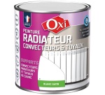 Peinture radiateur - convecteur et tuyaux - 0.5 L - blanc satin