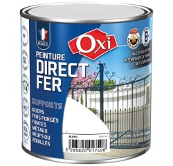 Peinture 0,25 L Brillante Direct Fer - Noir RAL 9005