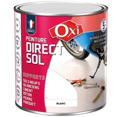 Peinture sol Satin 0,5 L Direct Sol - Blanc