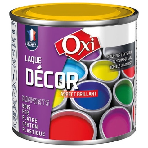 Laque décor aspect brillant - 60 mL - bouton d'or