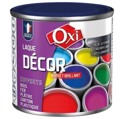 Laque décor 60 ml Aspect Brillant - Bleu Nuit