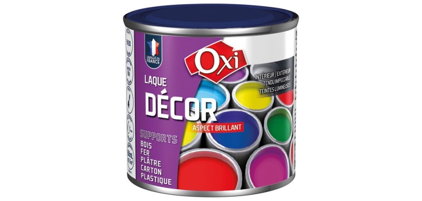 Laque décor 60 ml Aspect Brillant - Bleu Nuit