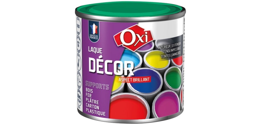 Laque décor 60 ml Aspect Brillant - Émeraude