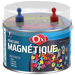 Peinture à aimant - magnétique - multi-supports - 250 mL - gris