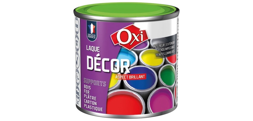 Laque décor 60 ml Aspect Brillant - Vert Pomme