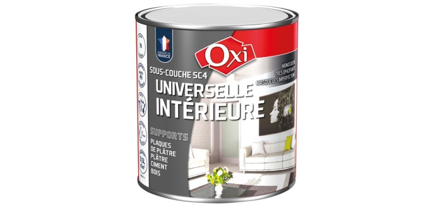 Peinture - sous-couche SC4 - universelle intérieure - 0.5 L - blanc mat