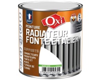 Peinture radiateur - fonte et acier - 0.5 L - blanc satin