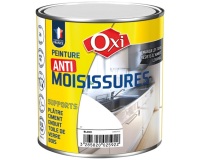 Peinture anti moisissures 0.5 L blanc satin