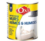 Peinture mur abîmés et humide - blanc - 2.5 L