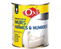 Peinture mur abîmés et humide - blanc - 2.5 L
