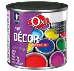 Laque décor 60 ml Aspect Brillant - Carbone
