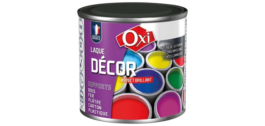 Laque décor 60 ml Aspect Brillant - Carbone