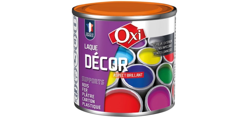 Laque décor 60 ml Aspect Brillant - Clémentine
