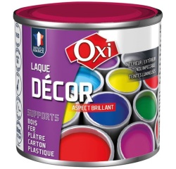 Laque décor 60 ml Aspect Brillant - Framboise