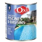 Peinture piscine bassin solvantée - 2.5 L - blanc