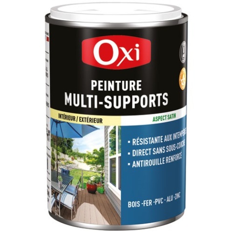 Peinture satin - TOP 3+ - multi-supports - intérieur et extérieur - 250 mL