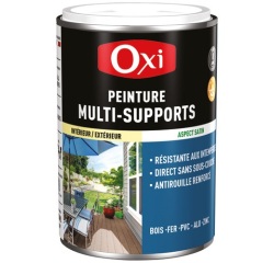 Peinture Satin Multi-supports 250 ml Top 3+ - Gris Clair