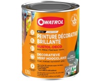 Peinture décorative antirouille - 0.75 L - gris poussière RAL 7037