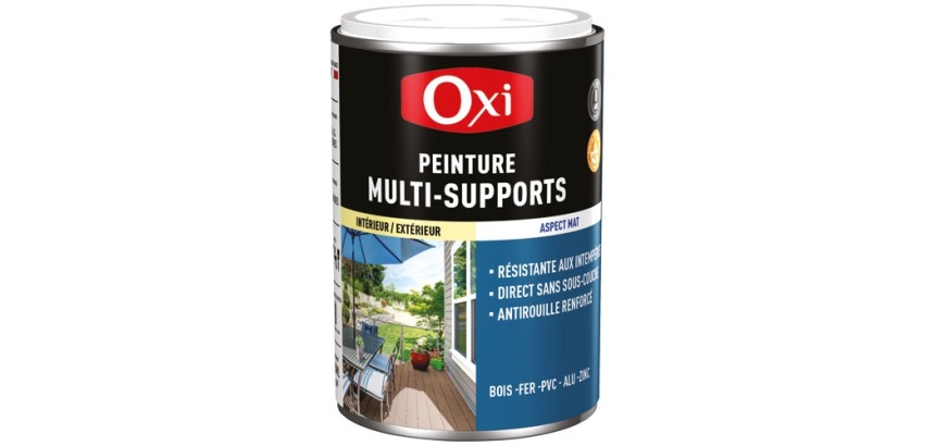 Peinture Mate Multi-supports 250 ml Top 3+ - Noir