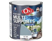 Peinture Mate Multi-supports 0.5 L Top 3+ - Gris Foncé