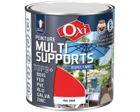 Peinture Mate Multi-supports 0.5 L Top 3+ - Rouge Vif